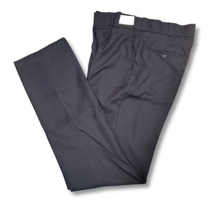 Uniform Group Polyester 4-Pocket Uniform Trousers Black Size 32R-UN